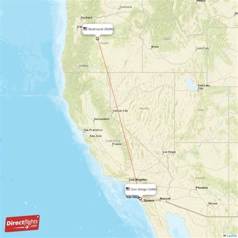 Direct Flights From Redmond To San Diego Rdm To San Non Stop