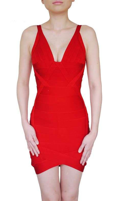 Red Bandage Dress Picture Collection