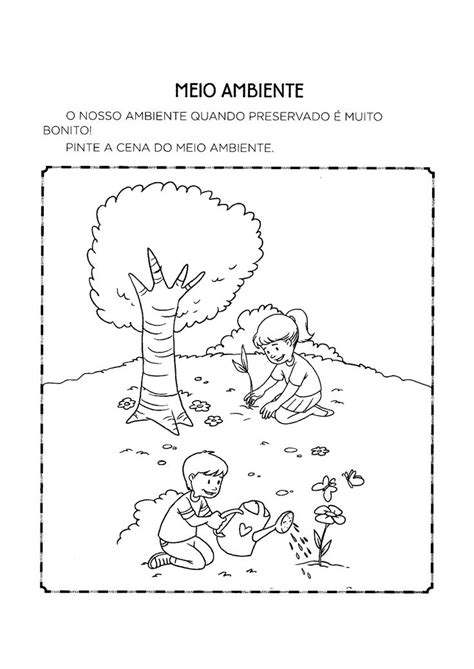 Atividades Meio Ambiente Para Educa O Infantil E Ensino