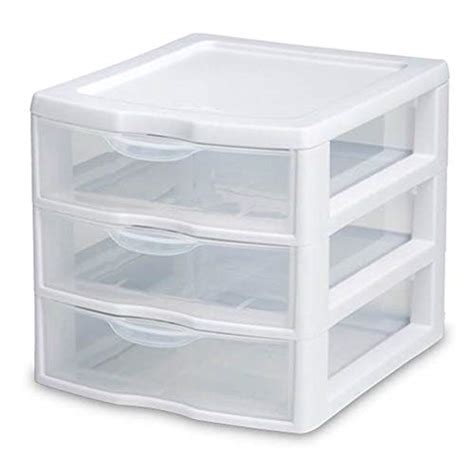 Iris Usa Drawer Wide Plastic Storage Tower For Adult Or Teen White