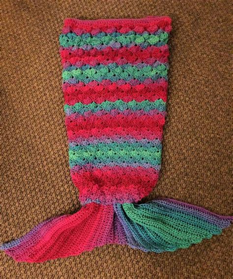 Free Crochet Mermaid Tail Patterns Mermaid Tail Blanket