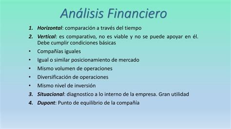 Estructura De Un Analísis Financiero Básico Ppt Descarga Gratuita