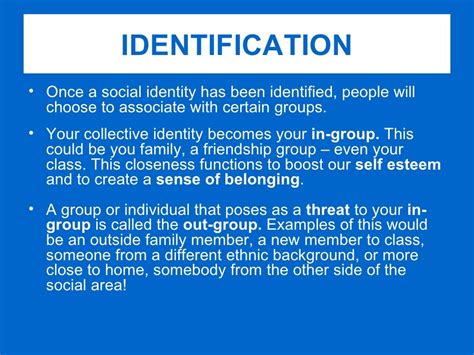 Social Identity Theory