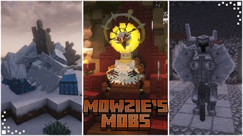 Mowzie S Mobs Minecraft Mod Showcase New Mobs Bosses Forge 1 19