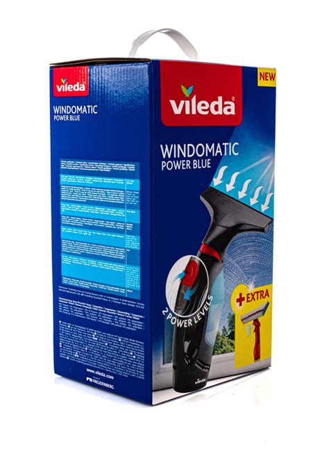 MYJKA AKUMULATOROWA DO OKIEN VILEDA WINDOMATIC Power Blue Spryskiwacz