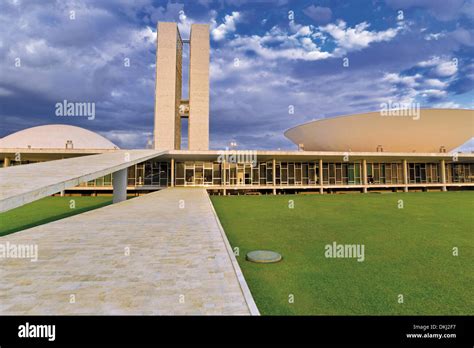 Brazil Brasilia National Congress Architecture Oscar Niemeyer