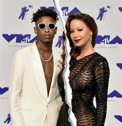 21 Savage Splits With Girlfriend Amber Rose After Years Of Dating – Why?