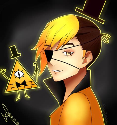 Human Bill Cipher By Ninaakirab On Deviantart