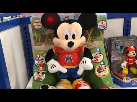 Mickey Mouse Head Shoulders Knees Talking Doll Disney Youtube