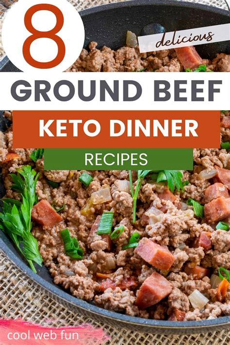 Tempting Keto Ground Beef Recipes Low Carb And Easy Cool Web Fun