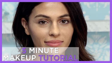 5 Minute Makeup Challenge Teni Panosian Makeup Tutorials Youtube