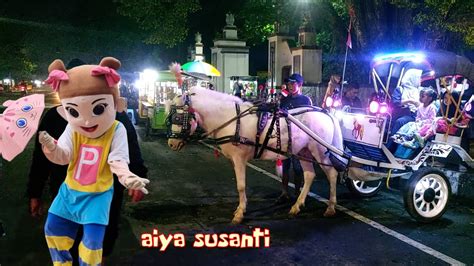 Naik Delman Pasar Malam Lagu Aiya Susanti Kuda Delman Keliling Alun