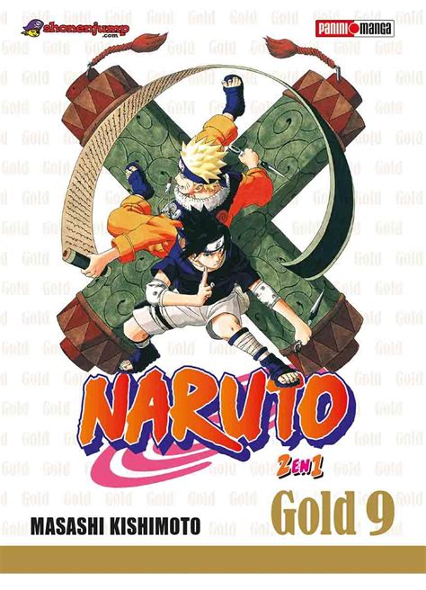 Naruto Gold Edition N 9 Manga Editorial Panini Masashi Kishimoto