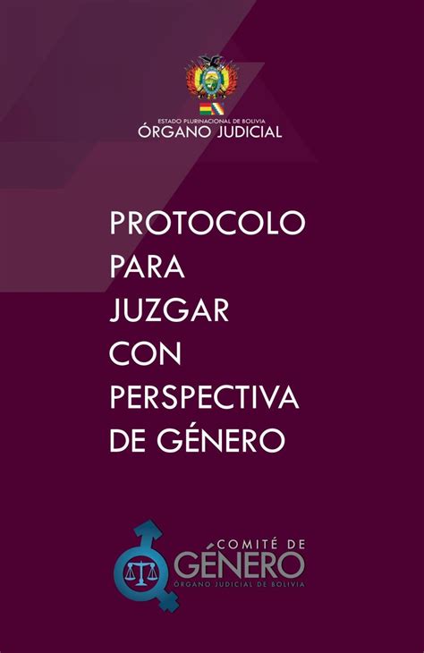 Protocolo Para Juzgar Con Perspectiva De G Nero By Proyecto Acceso A