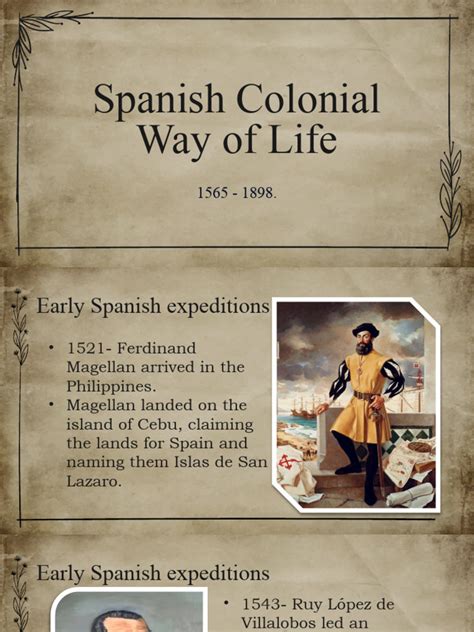 rph spanish colonization   life  philippines spanish empire