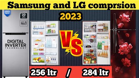 Samsung And Lg Double Door 256 Ltr 284 Ltr Refrigerator Comparison Best Refrigerator In India