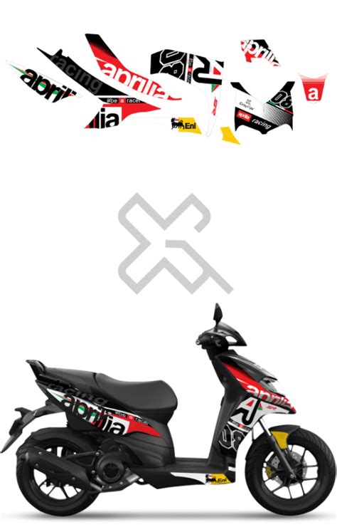 Aprilia SR150 Full Body Sticker Aprilia Full Body Wrap