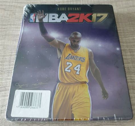 Nba 2k17 Kobe Bryant Steelbook Legend Edition Exclusive And Sold Out 5026555419789 Ebay