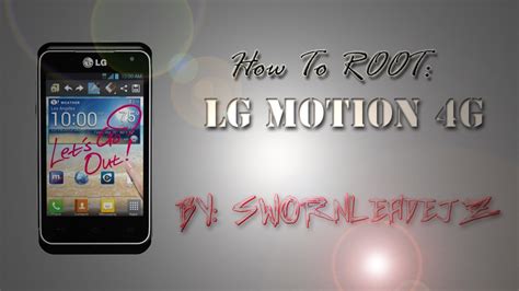 HOW TO ROOT LG MOTION 4G METROPCS LG MS770 EASY STEP BY STEP YouTube