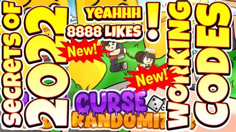 NEW CODES Curse Randomizer By Nevermoon Roblox GAME ALL SECRET CODES