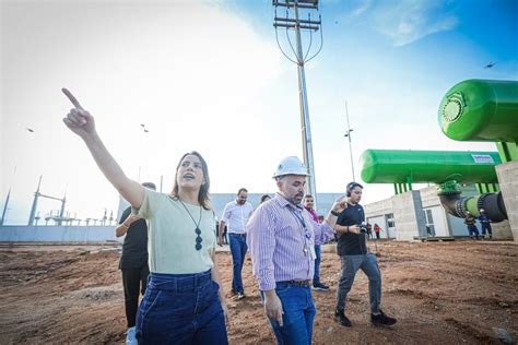 Governadora Raquel Lyra Visita O Andamento Das Obras Da Primeira Fase