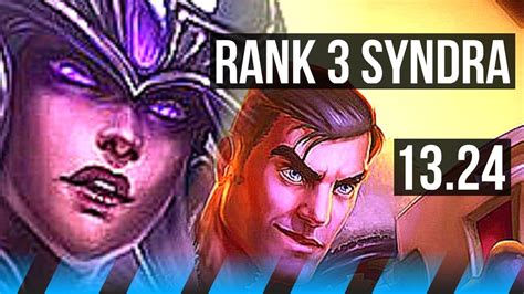 Syndra Vs Jayce Mid Rank Syndra Dominating Rank Jp