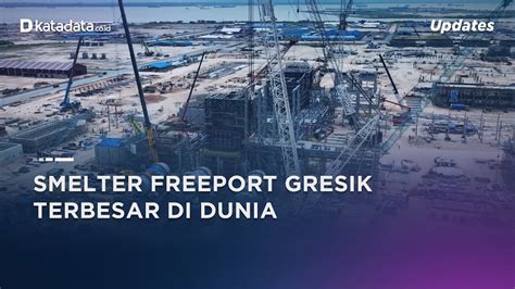 Ini Wujud Proyek Smelter Terbesar Di Dunia Milik Freeport Youtube