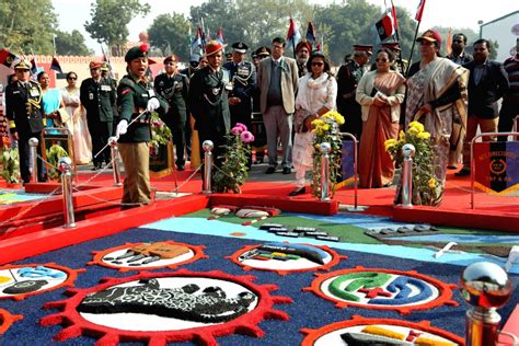 Nirmala Sitharaman Visits Republic Day Ncc Camp