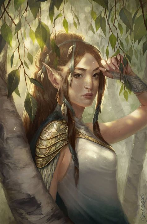 Fey Light By Djamilaknopf Elves Fantasy Elf Art Fantasy Artwork