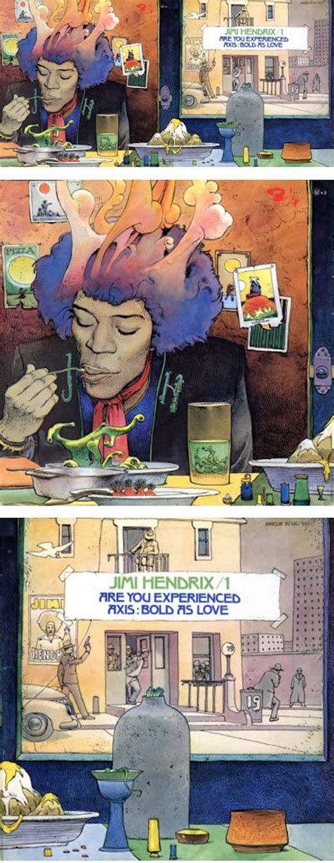 Artwork Jimi Hendrix Jean Giraud Moebius X Wallpaper Teahub Io