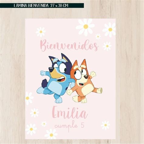 Kit Imprimible Bluey Margaritas Letspaper