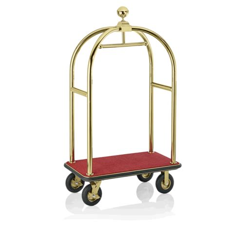 Luggage Trolley Birdcage Red M T International Hotel Restaurant