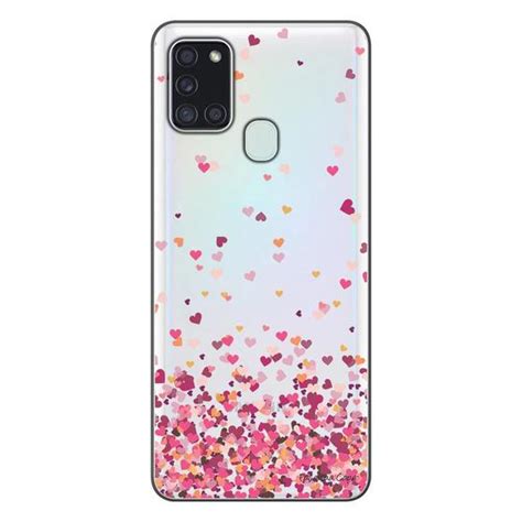 Capa Personalizada Samsung Galaxy A21S A207 Corações TP48 Matecki