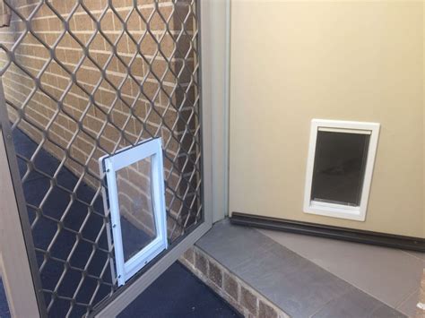 Large Dog Door for Timber and Screen Door Combo-Sydney Wide Pet Doors