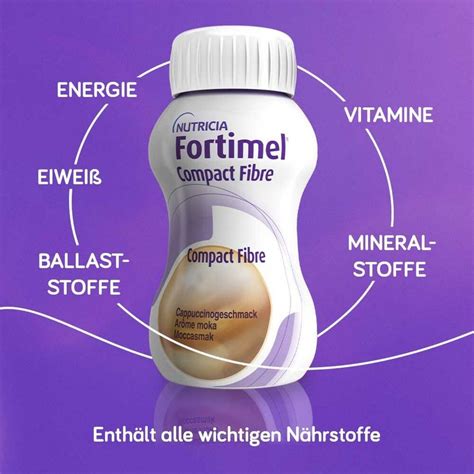 Fortimel Compact Fibre Trinknahrung Cappuccino X Ml Shop Apotheke