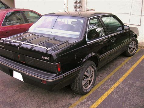 1985 Pontiac Sunbird Information And Photos Momentcar