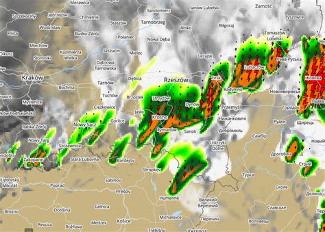 Prognoza Burzowa Stopie Zagro Enia Meteo Krosno