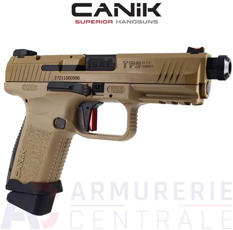 Pistolet Canik Tp Elite Combat Gbb Tan Joule Armurerie Centrale