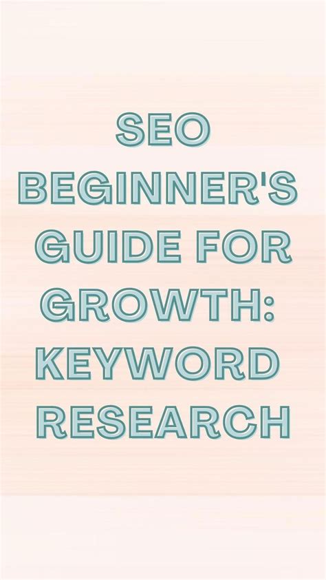 Keyword Research Seo Beginners Guide Seo Digital Marketing Seo