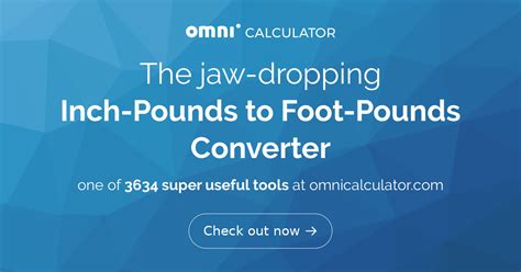 Inch-Pounds to Foot-Pounds Converter