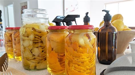 DIY Citrus Vinegar Cleaner - Her Quarters