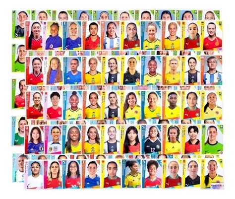 L Minas Mundial Femenino Panini Sin Repetir Al Azar