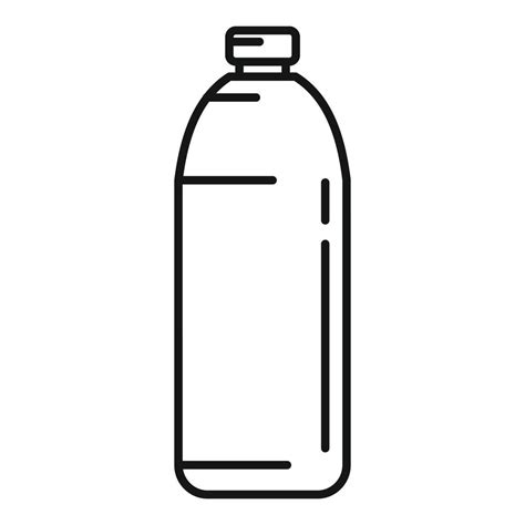 Water Bottle Icon Outline Style 14540923 Vector Art At Vecteezy