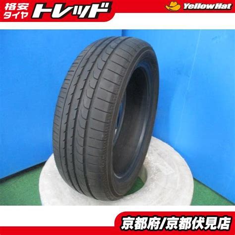 傷や汚れあり1本 中古 2021年製 ヨコハマ BluEarth RV 02 CK 夏 サマータイヤ 165 55R15 75V 軽自動車