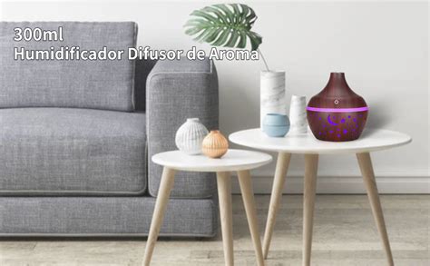 Humidificador Difusor De Aroma Ml Difusor De Aceite Esencial Difusor