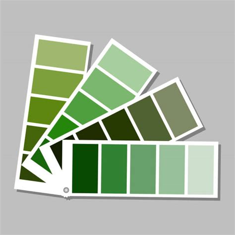 40 Shades Of Green Color Chart Stock Illustrations Royalty Free Vector Graphics And Clip Art