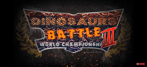 Welcome To The Dinosaur Battle World Championship 3 Fandom