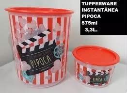 Kit Tupperware Super Instant Nea Slim Litros Pipoca Verm Frete Gr Tis