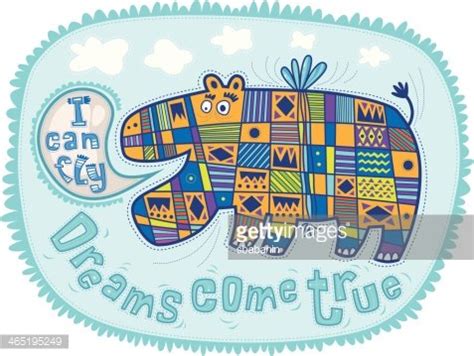 Decorative Flying Hippo Stock Clipart | Royalty-Free | FreeImages