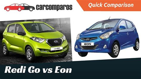 Redi Go Vs Eon Comparison Review Youtube